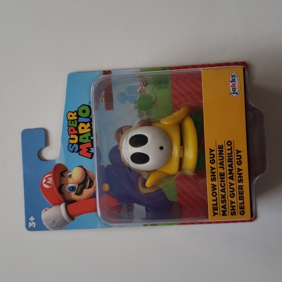 Super Mario Yellow shy guy figure - Picture 2 of 8